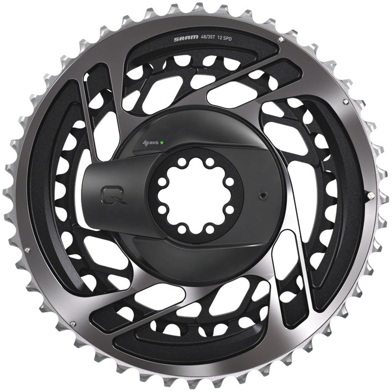 NEW SRAM RED AXS Power Meter Kit – 48/35t, 2×12-Speed, 8-Bolt Direct-Mount, Polar Gray, D1