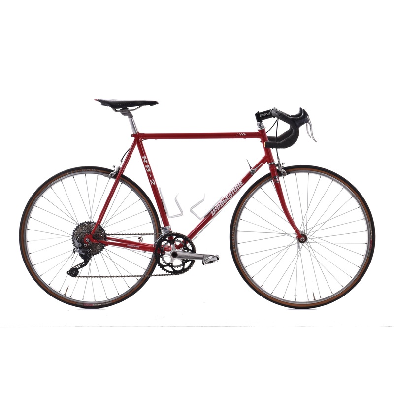 USED 1993 Bridgestone RB-2 59cm Lugged Ishiwata Steel Road Bike Red – AS IS
