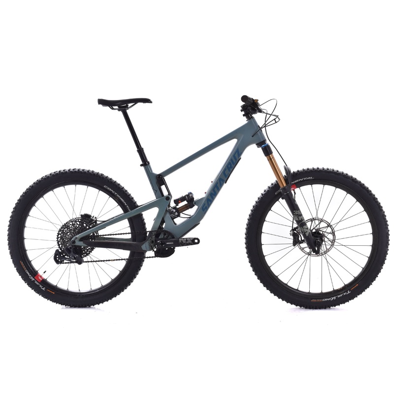 USED 2018 Santa Cruz Bronson 3 C 27.5″ Medium Eagle Zee Reserve Carbon Wheels