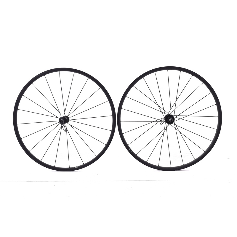 USED DT Swiss PR 1400 DICUT OXiC 700C Alloy Road Wheelset SRAM XDR/Shimano HG11 Quick Release Rim Brake Tubueless