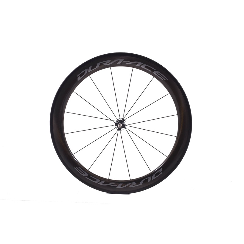 USED Shimano Dura-Ace R9100 C60 Tubular Front Wheel 700C Rim Brake