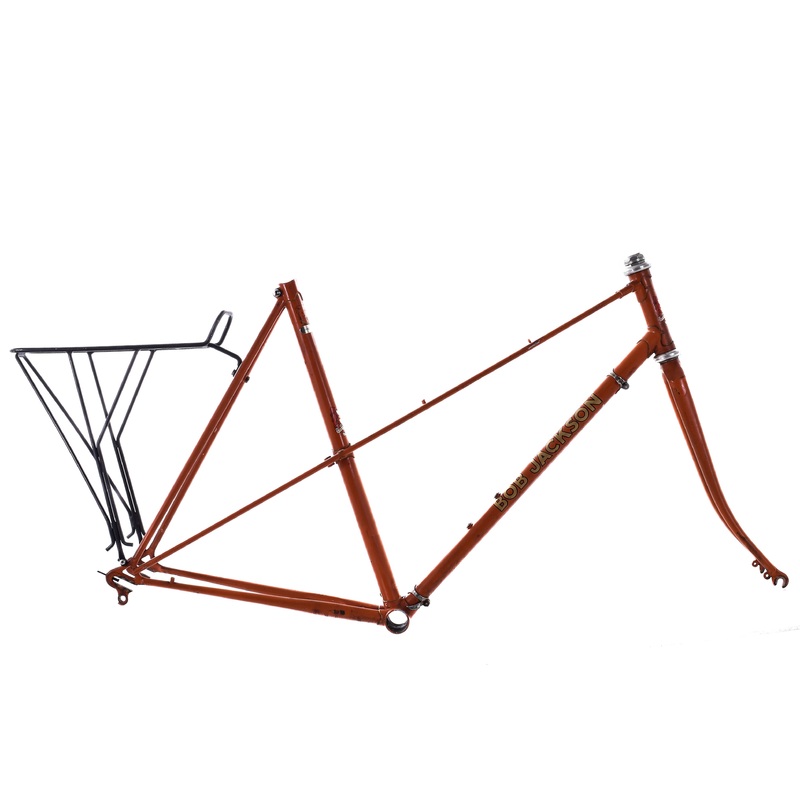 USED Vintage Bob Jackson Steel Mixte Road Frameset 56cm Orange