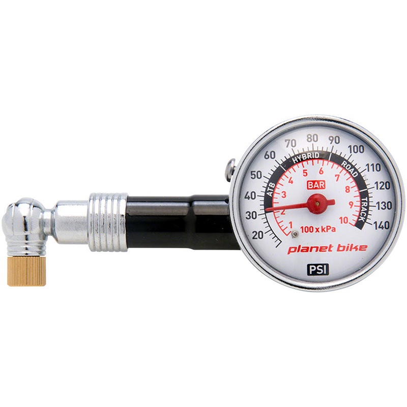 NEW Planet Bike Dial Pressure Gauge – 140psi