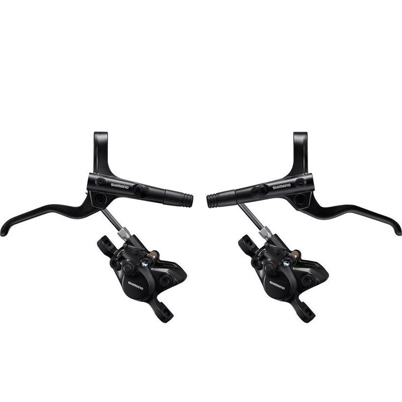 Shimano Disc Brake Set BL-MT201 (L & R), BR-MT200 (F & R), Resin Pads
