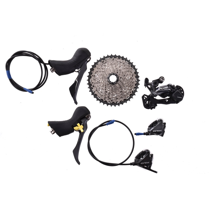 USED Shimano GRX 800 1×11 speed Gravel Groupset Shifters, Brakes, Derailleur, Cassette  ST-RX810 RD-RX812