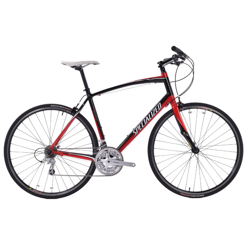 USED 2011 Specialized Secteur Sport Triple Flat Bar Conversion Road Bike 58cm