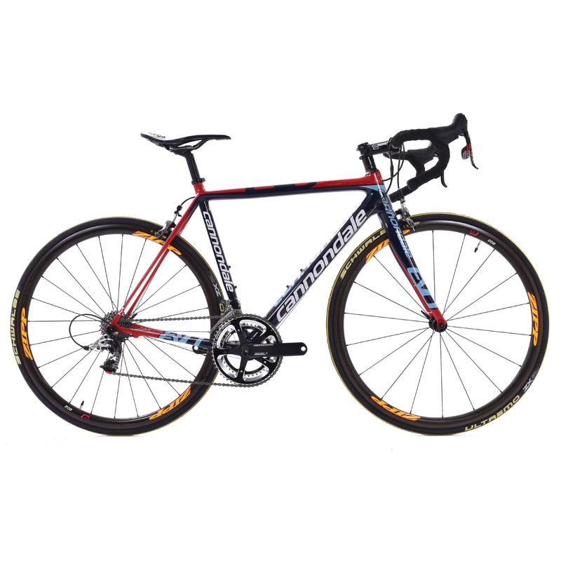 USED 2013 Cannondale SuperSix EVO Hi-Mod 54cm SRAM Red ZIPP Racing