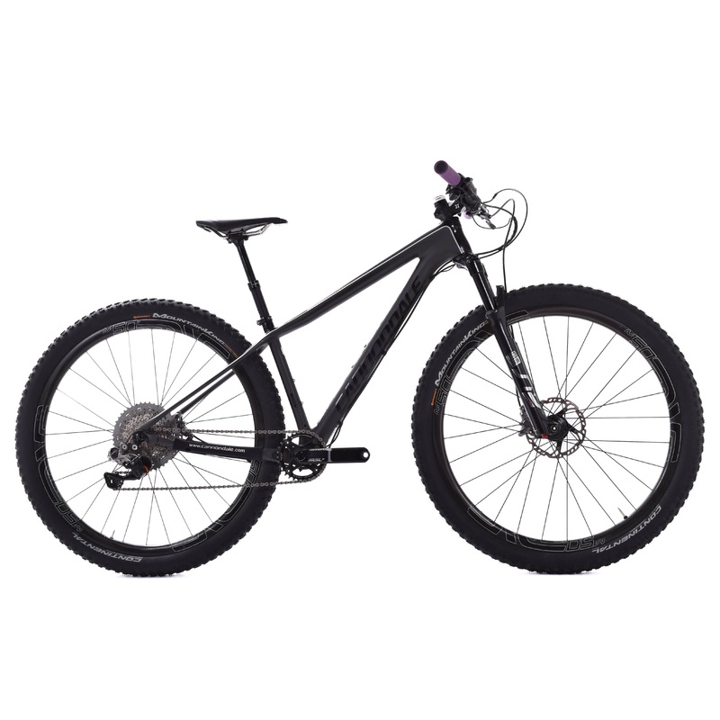 USED 2015 Cannondale F-Si Black Inc. Small Carbon Hardtail Mountain Bike 29″ XTR Di2