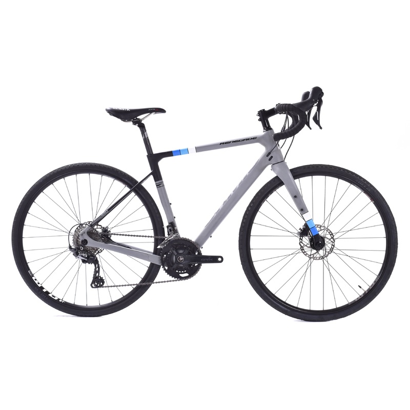 USED 2020 Jamis Renegade C2 54cm Carbon Gravel Bike Ano Primer Grey GRX 2×11