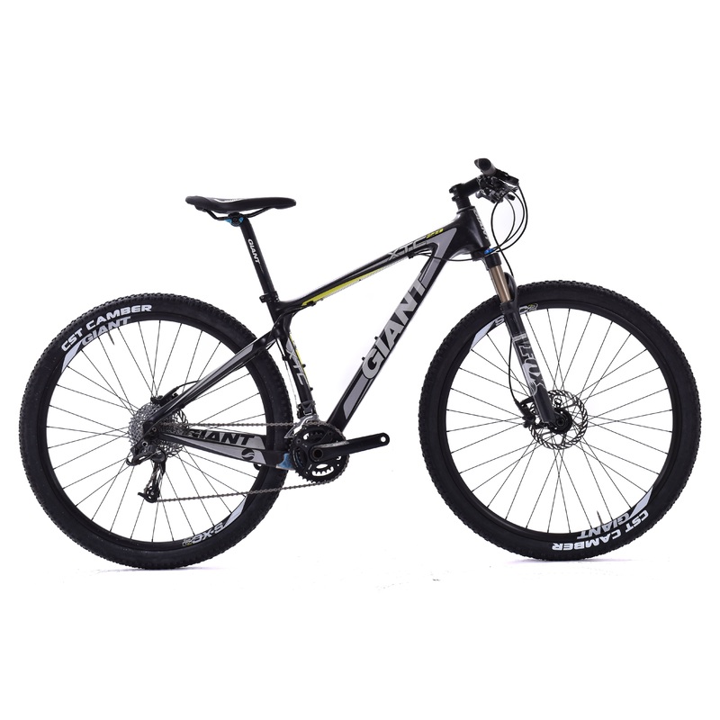 USED Giant XTC 2 Carbon Hardtail Mountain Bike Medium 29″ SRAM Avid Fox