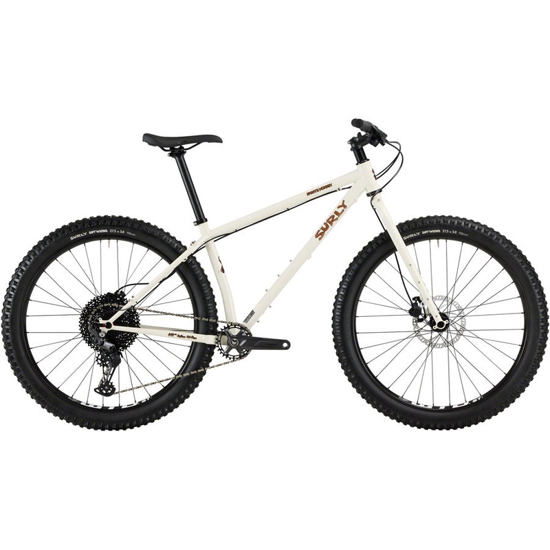 DEMO Surly Karate Monkey Bike – 27.5″, Steel, Snow Mold White, Medium, GRADE TEST
