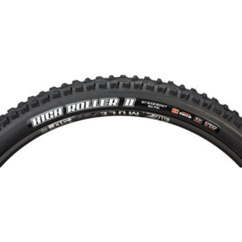 NEW Maxxis High Roller II Tire – 27.5 x 2.5, Tubeless, Folding, Black, 3C Maxx Terra, EXO, Wide Trail