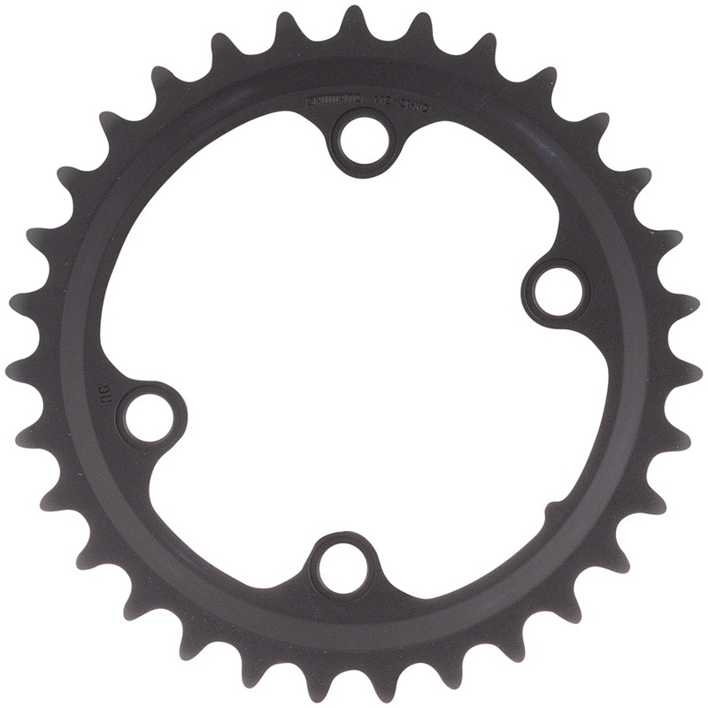 NEW Shimano GRX RX810 Chainring – 31t, 80 BCD, 4-Bolt, 11-Speed, Black