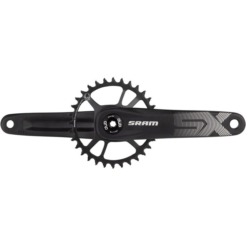 NEW SRAM SX Eagle Crankset – 12-Speed, 32t, Direct Mount, DUB Spindle Interface, Black, A1 52mm (Boost) 165mm