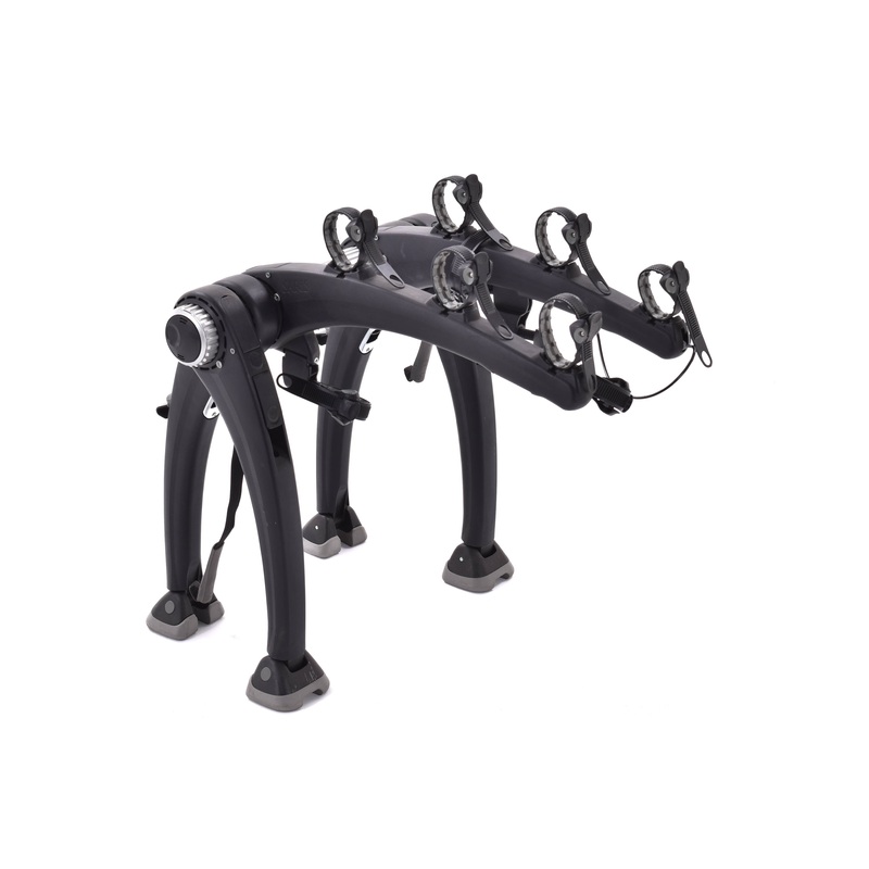 USED Saris SUPERBONES 3 Trunk Mounted Bike Rack Locking