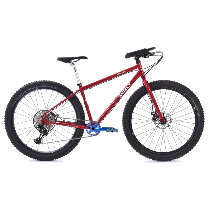 USED Surly Bridge Club Steel Mountain Touring Bike Small Jones Loop SRAM Eagle Red