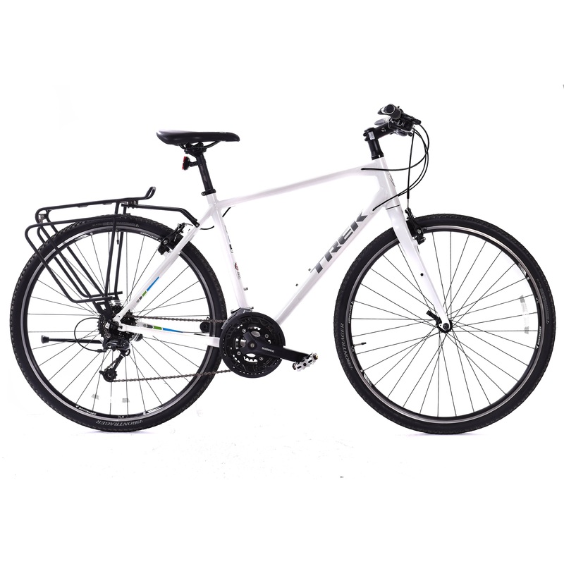 USED Trek 7.4 FX Alloy Hybrid 20″ White Shimano 3×9 Speed