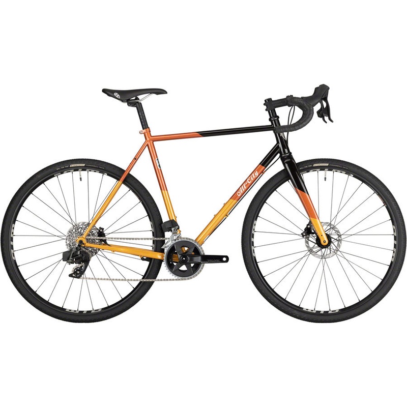 DEMO All-City Cosmic Stallion Bike – 700c, Steel, Rival AXS Wide, Black/Brick/Bronze, 55cm, GRADE A – LIKE NEW