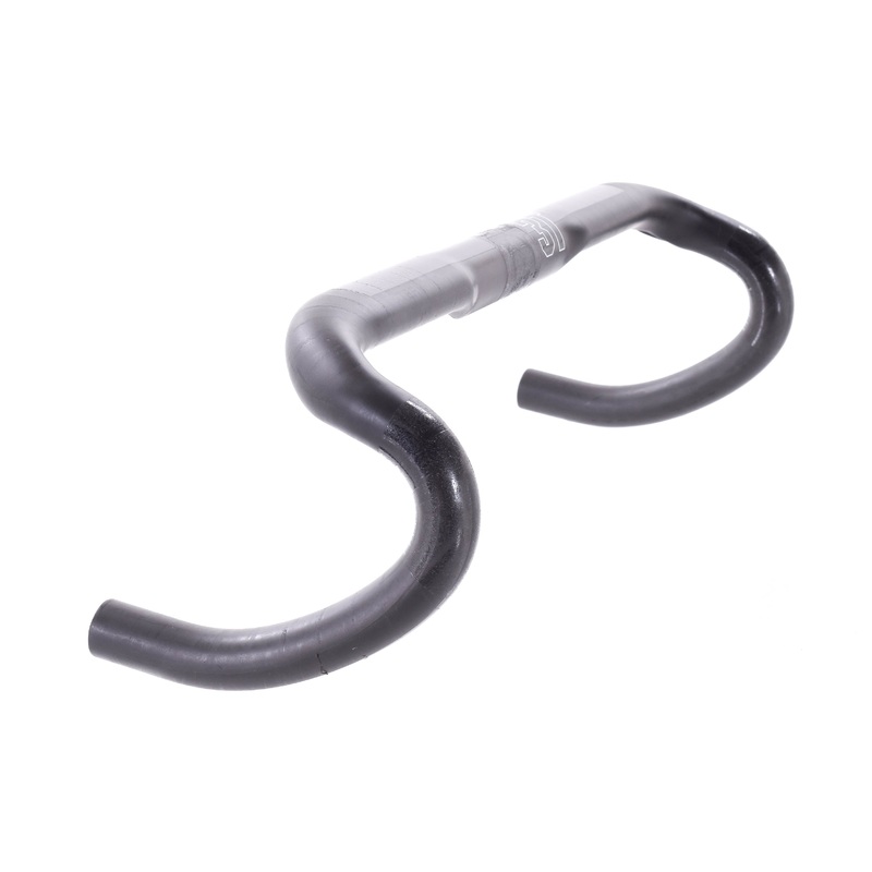 USED 3T Ergonova Team 31.8x440mm Compact Carbon Drop Handlebar Aero Road