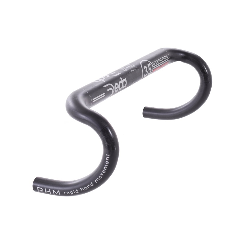 USED Deda Superleggera Trentacinque Carbon Drop Handlebar 42cm Width 35mm Clamp RHM