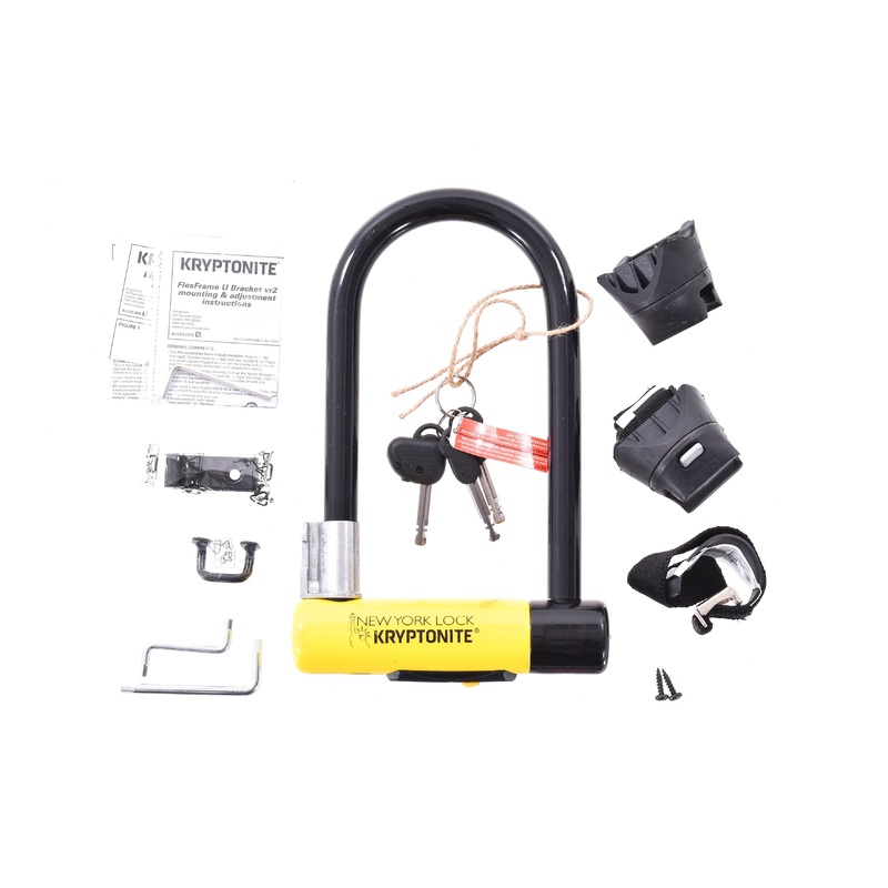 USED Kryptonite New York Lock 4X8″, Keyed U Lock