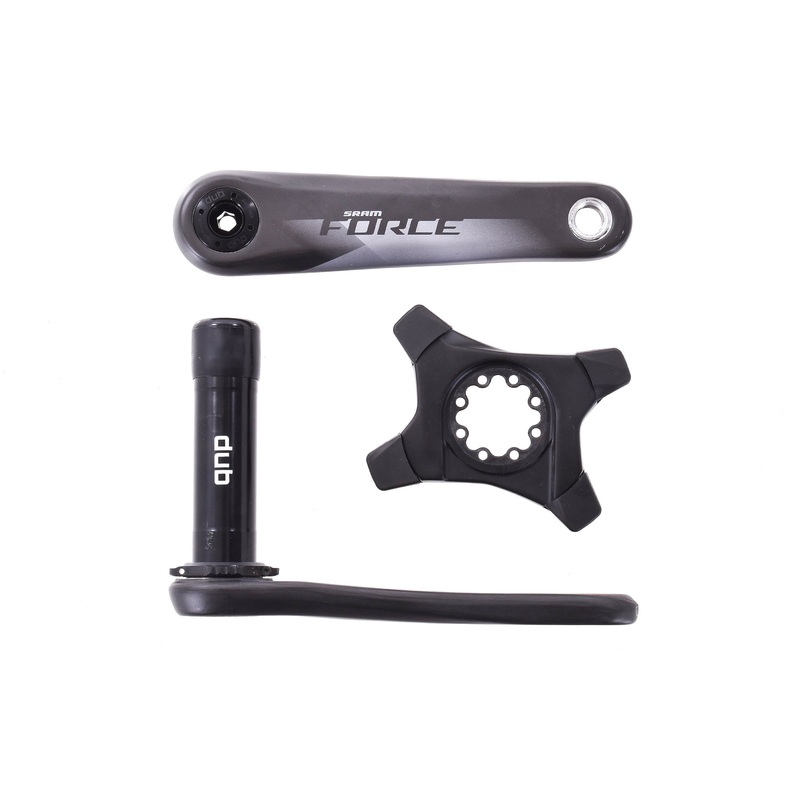 USED SRAM Force AXS D1 165mm Carbon Crankset w/ Spider DUB