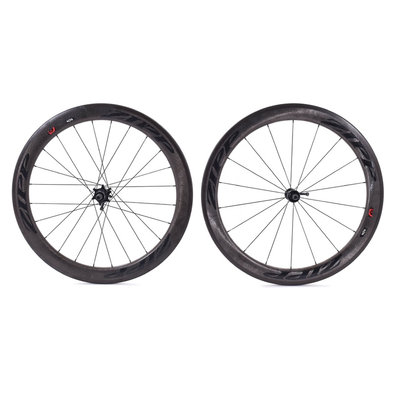 USED Zipp 404 Firecrest Carbon Wheelset 700C Rim Brake Quick Release