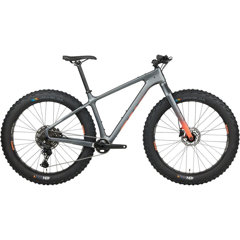 DEMO Salsa Beargrease Carbon Cues 11 Fat Bike – 27.5″, Carbon, Gray, Small, GRADE B