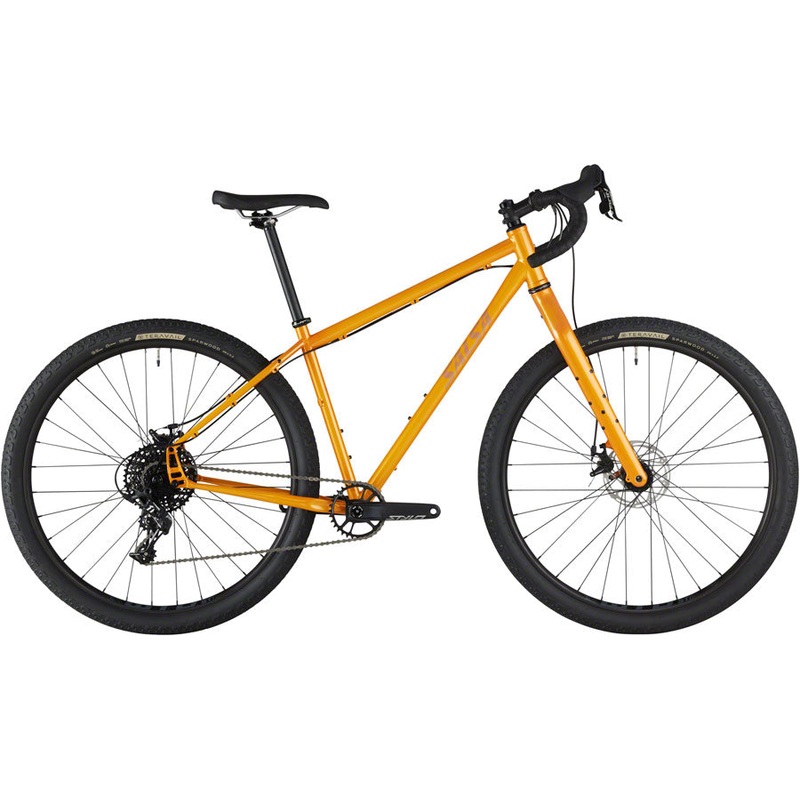 DEMO Salsa Fargo Apex 1×11 Bike – 29″, Steel, Orange, Medium, GRADE TEST