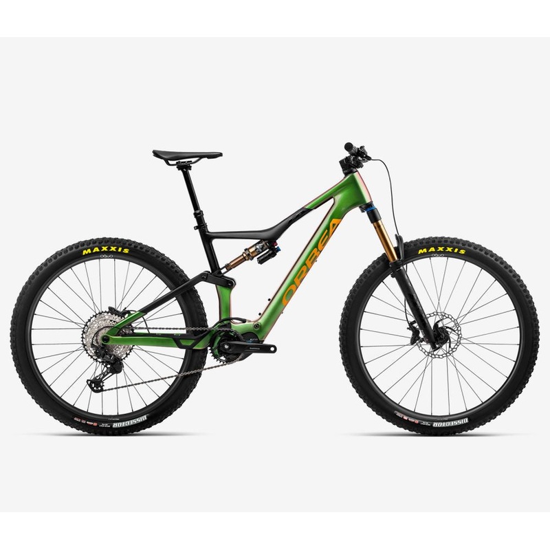 NEW 2023 Orbea Rise M10 Carbon E-Mountain Bike, EP801-RS, 360Whr Raw/Gray S