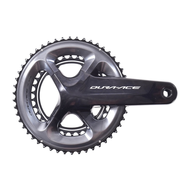 USED Shimano Dura-Ace FC-R9100 Road Crankset 165mm 50/34T