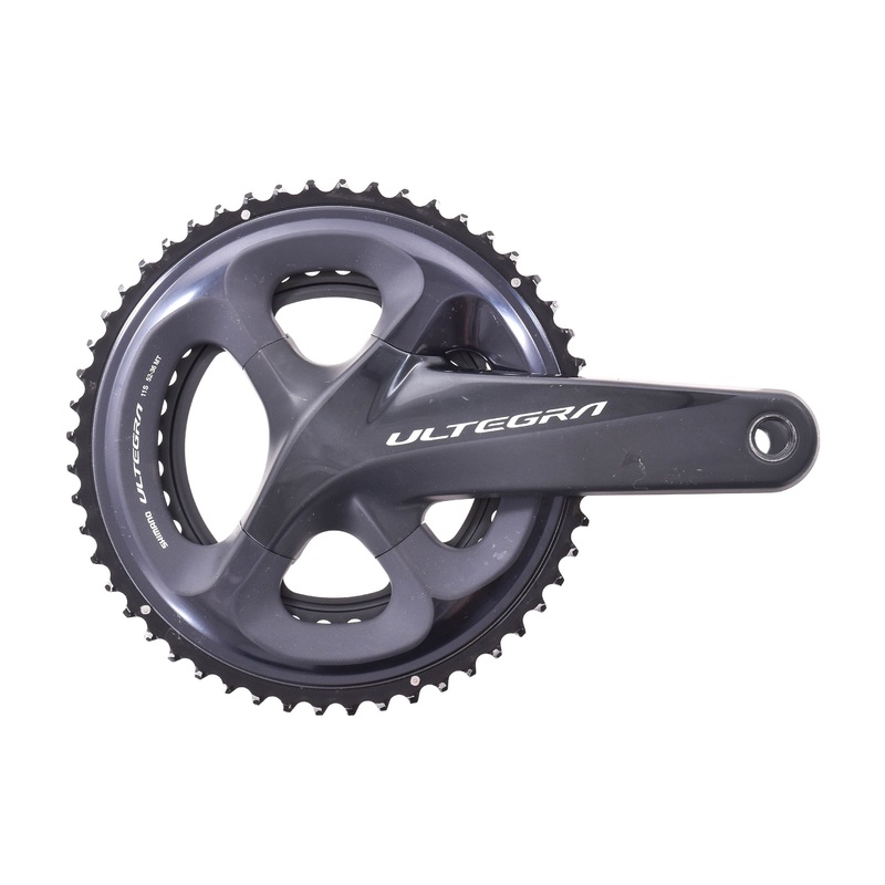 USED Shimano Ultegra FC-R8000 172.5mm 52/36T Crankset w/ 4iiii PRECISION 3+ Power Meter