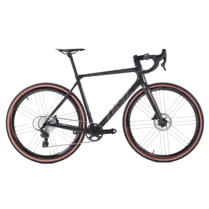 USED Time ADHX Carbon Gravel Bike Medium Campagnolo Ekar 1×13 speed Shamal Wheels