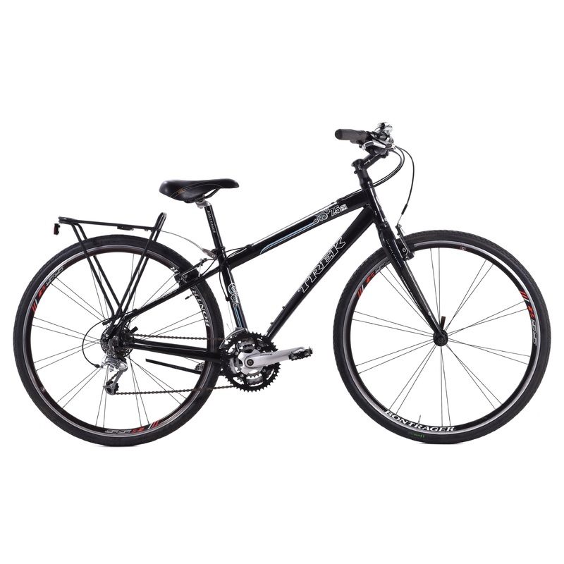 USED Trek FX7.5 WSD Alloy Hybrid Bike Small 3×9 speed Black