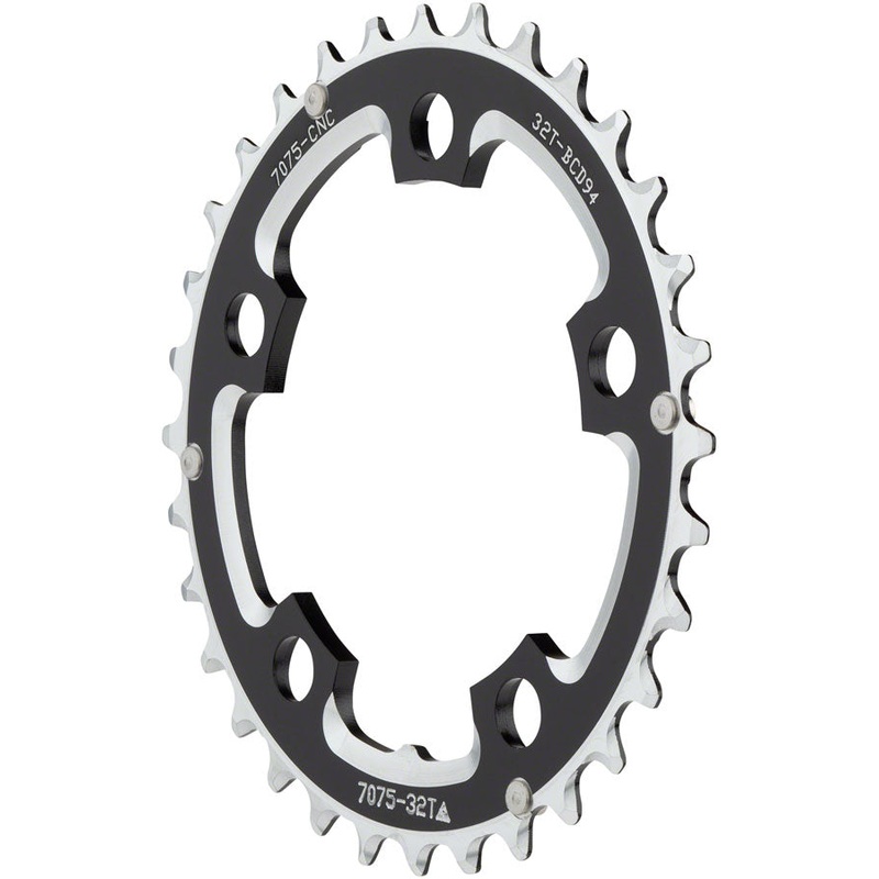 NEW Dimension Multi Speed Chainring – 32T, 94mm BCD, Middle, Black