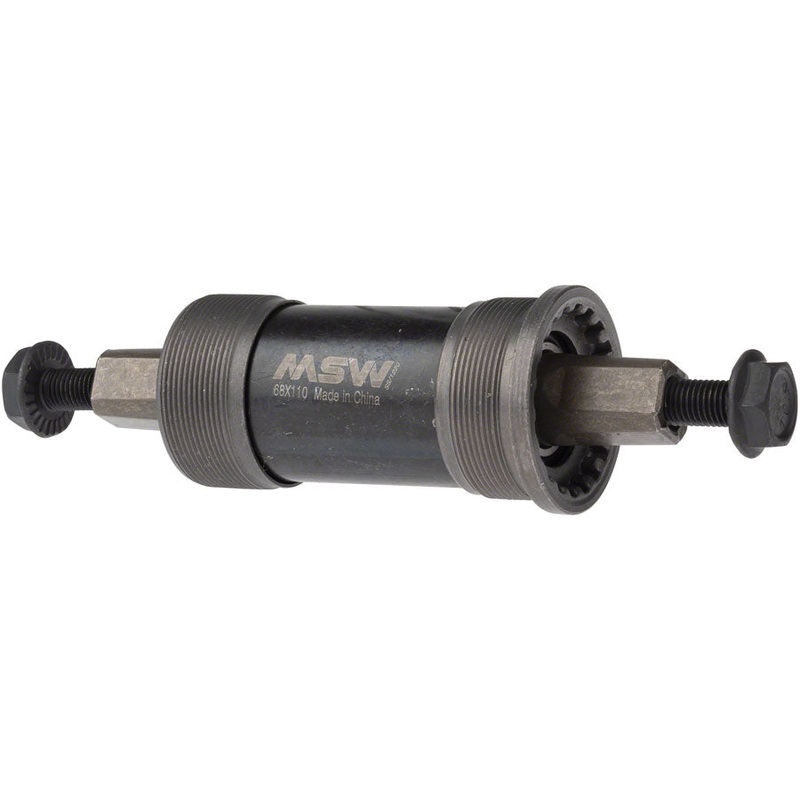 NEW MSW ST100 Bottom Bracket – English, 68 x 110mm, Square Taper JIS