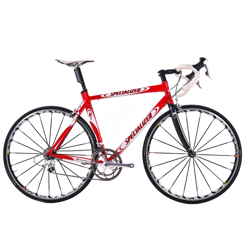 USED 2002 Specialized E5 Aluminum Road Bike 57cm Dura Ace 7700 2×9 Speed