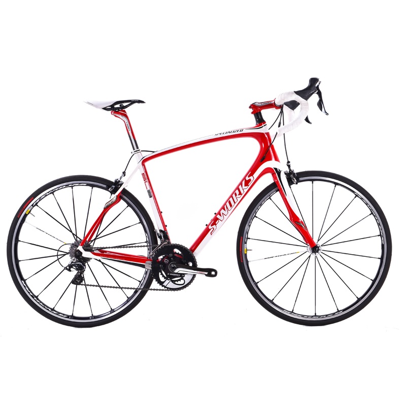 USED 2011 Specialized S-Works Roubaix SL3 58cm  Carbon Road Bike Dura Ace 9000 2×11 Speed