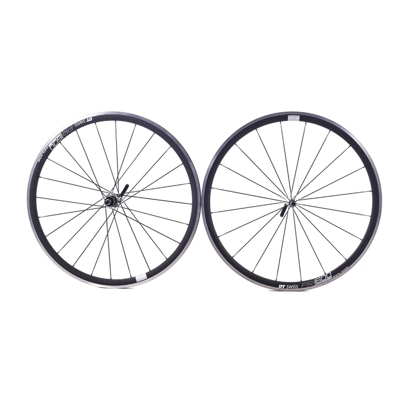 USED DT Swiss PR 1600 Spline 700C Alloy Road Wheelset Rim Brake Shimano 11