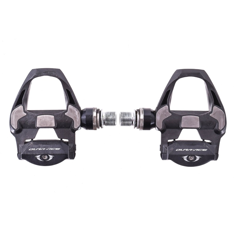 USED Shimano Dura Ace PD-R9100 SPD-SL Clipless Road Bike Pedals