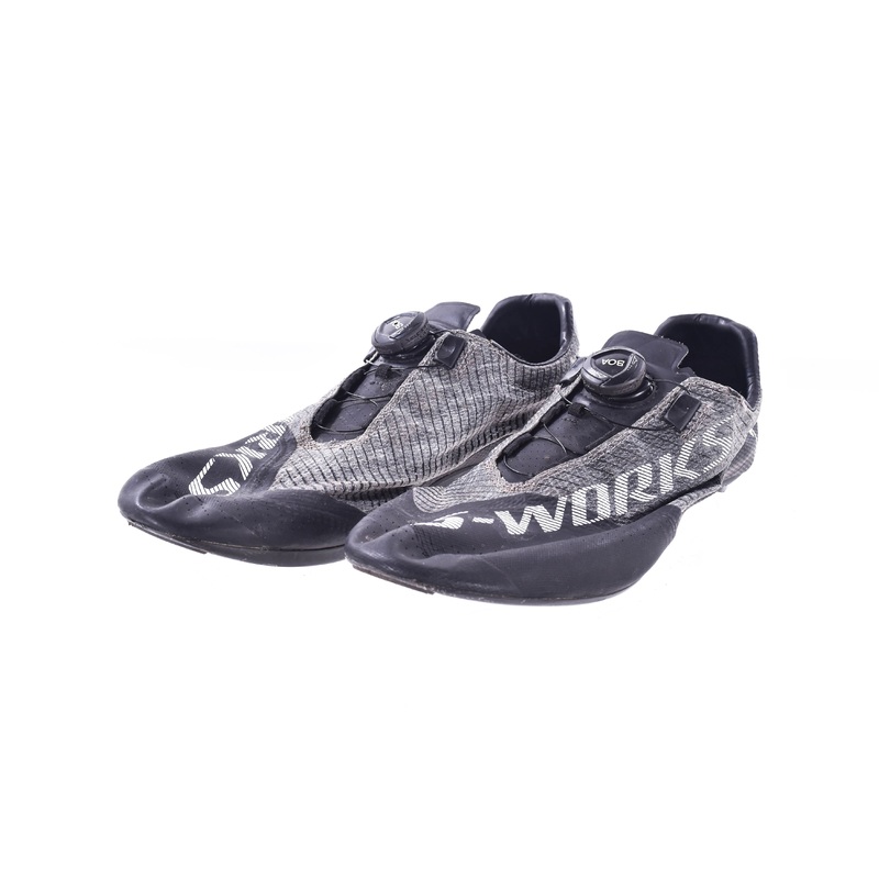 USED Specialized S-Works Exos Road Shoes 41 EU / 8 US Mens Black