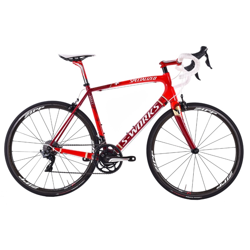 USED Specialized S-Works Tarmac SL3 Fabian Cancellara Edition 58cm Carbon Road Bike Dura Ace Zipp