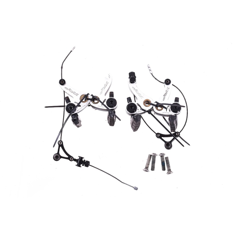 USED TRP EuroX Cantilever Brake Set (Front and Rear) White