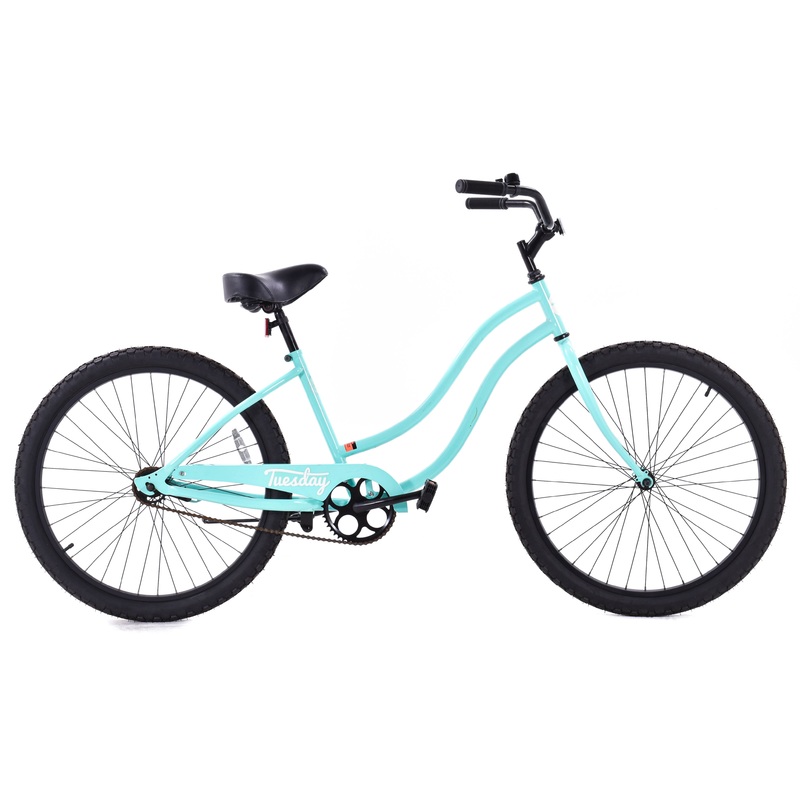 USED Tuesday Single Speed Medium Beach Cruiser Coaster Brake 26″ Wheels