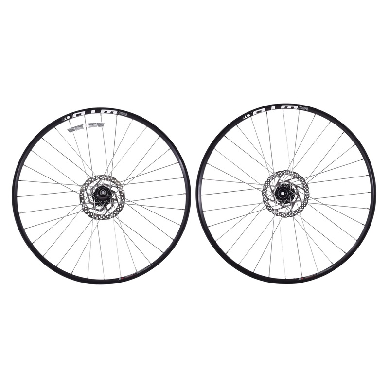 USED WTB ST i19 Aluminum Clincher 650b/27.5″ 6-bolt Disc Wheelset 12mm x100/142mm Axle