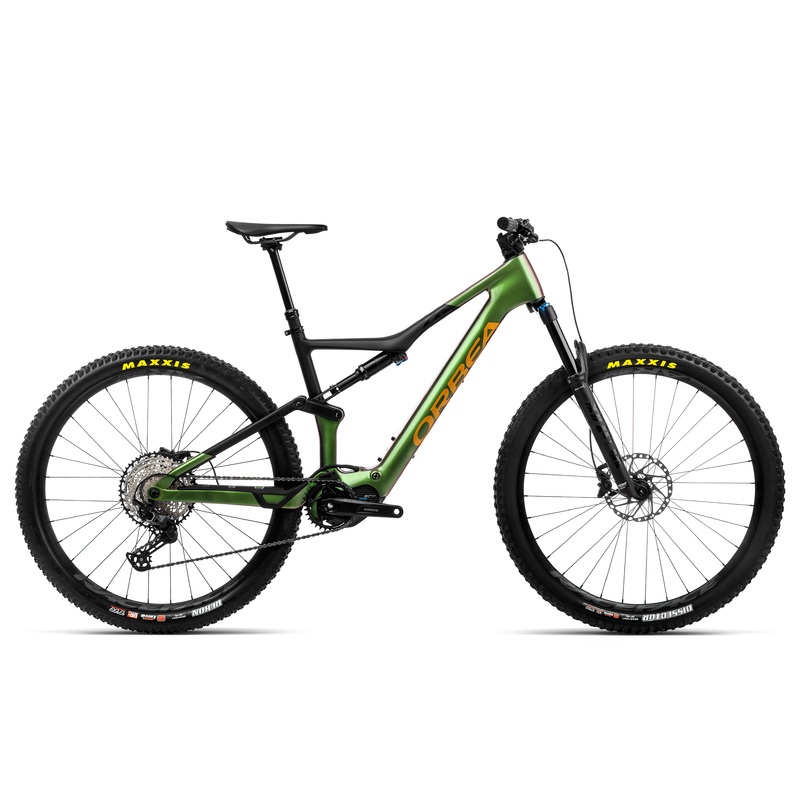 NEW 2023 Orbea Rise M20 Carbon E-Mountain Bike, Green/Black, L, UPGRADED