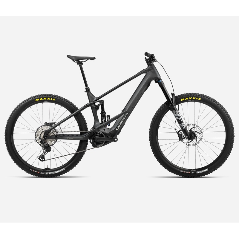 NEW 2024 Orbea Wild M10 Carbon Enduro e-Mountain Bike – BOSCH Performance CX 750Whr S Cosmic Carbon View (Matte-Gloss)