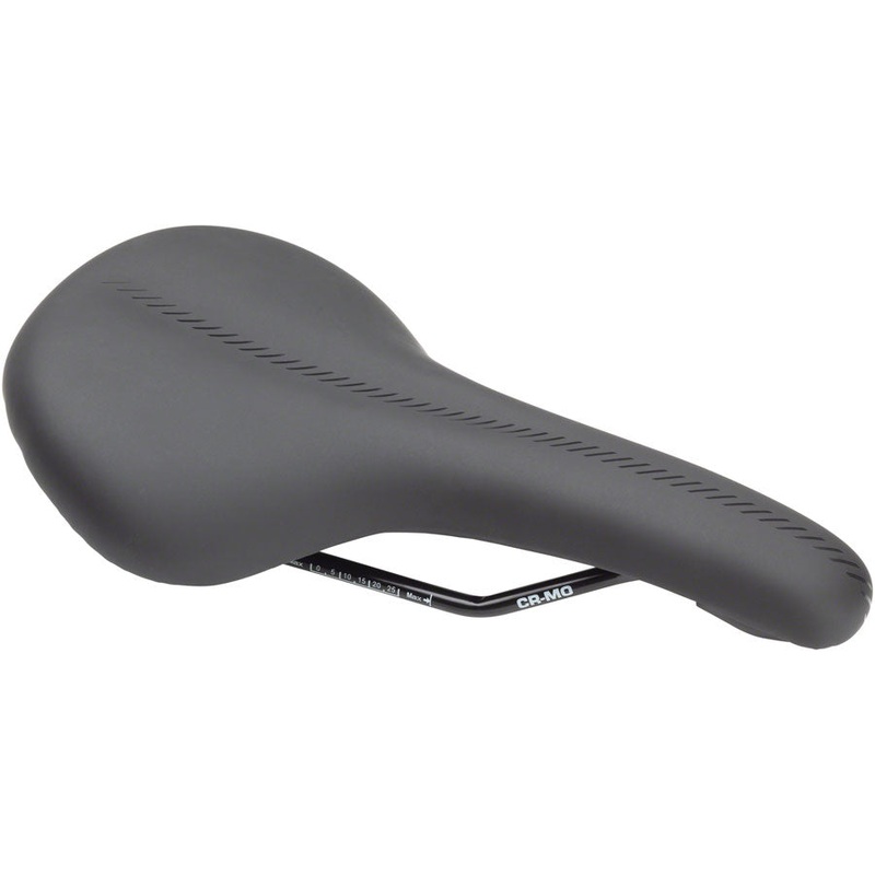 NEW MSW SDL-165 Hustle Performance Saddle – Chromoly, Black