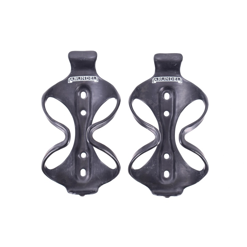 USED Arundel Mandible Carbon Water Bottle Cage Set (2) UD Weave Matte