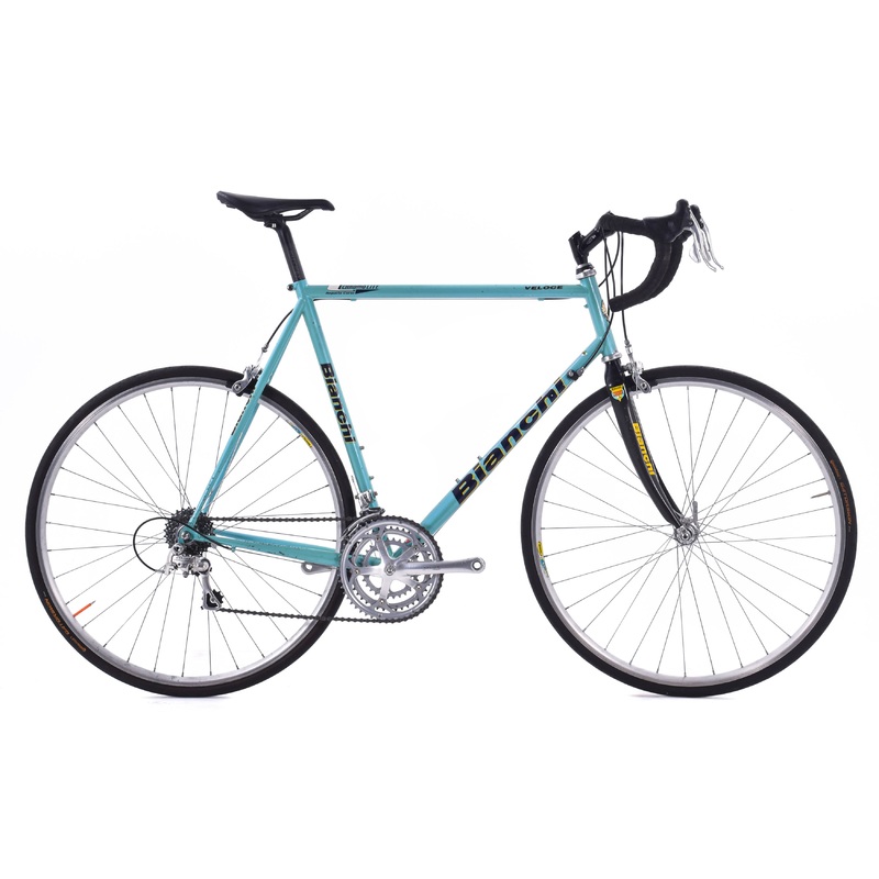 USED BIanchi Veloce 59cm Steel Road Bike Campagnolo Veloce 3×9 speed